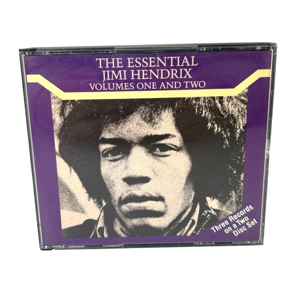 The Essential Jimi Hendrix Volume 1 and 2 CD 2-Disc Set Purple Haze 1989 Rock